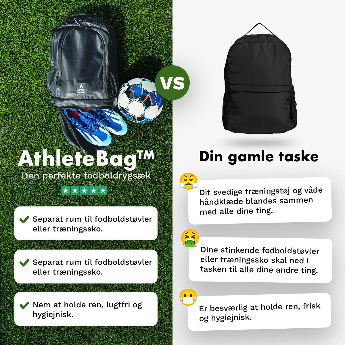 AthleteBag™ 2.0 + AthleteMesh™
